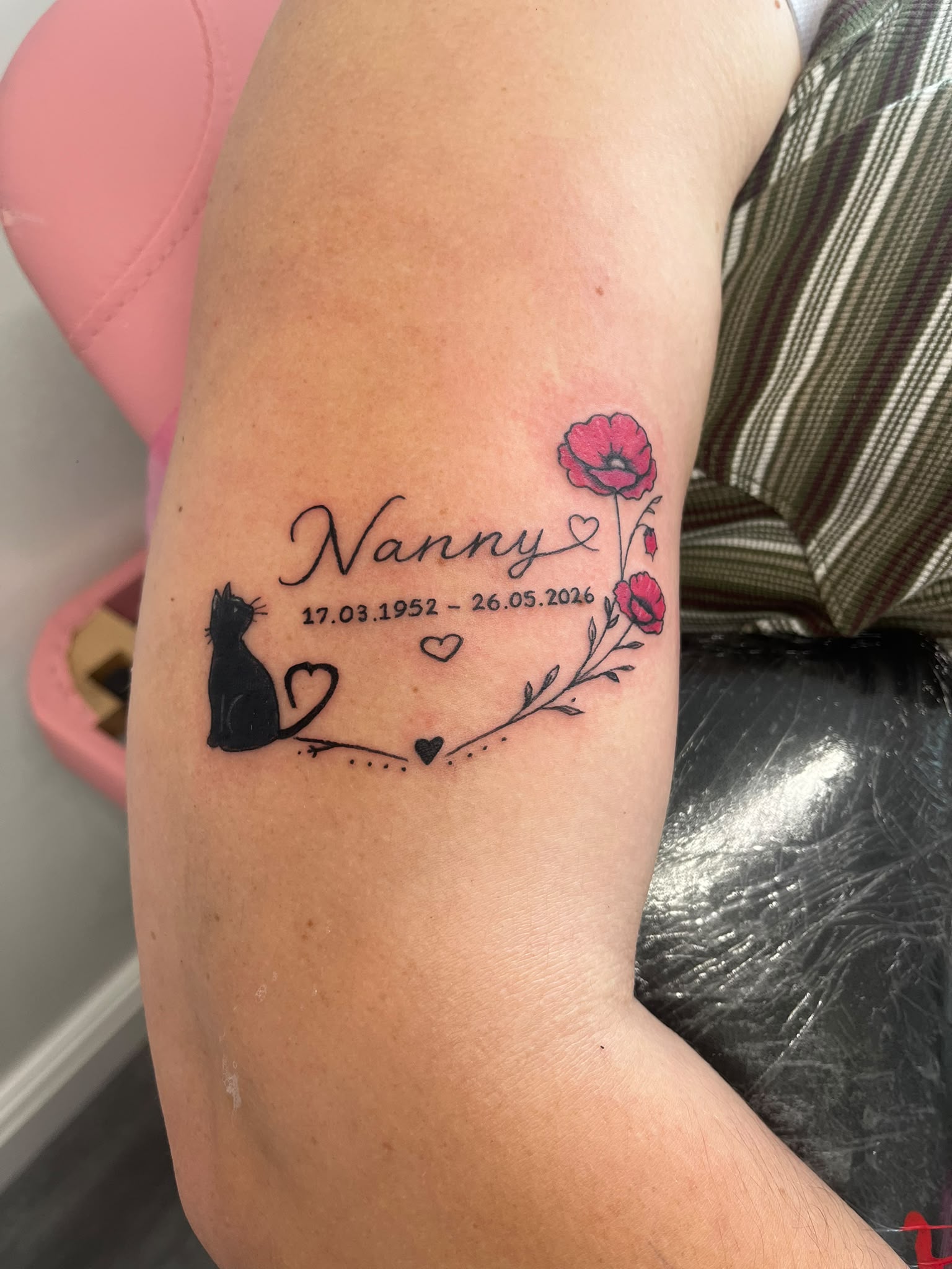 New tattoo piece by Ink By LOLO added August 2026